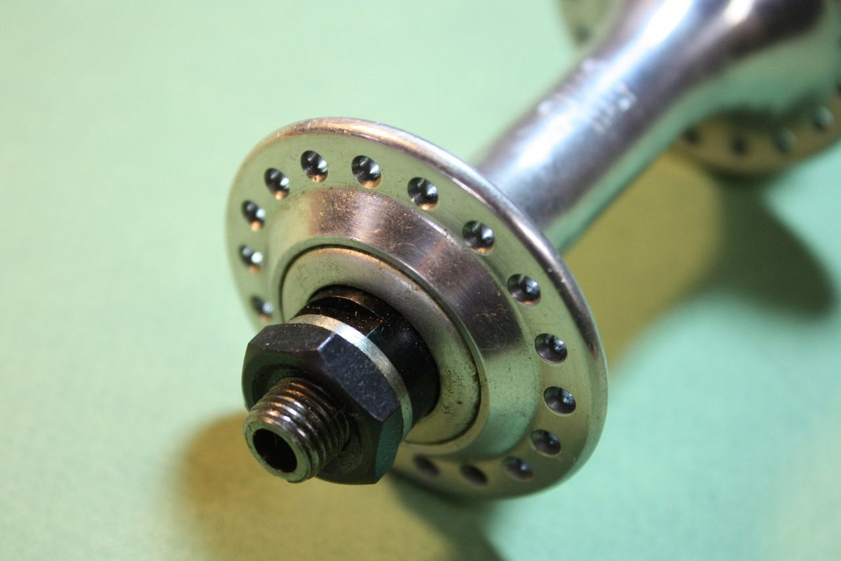 NOS O.M.A.S. Big Sliding Hubs & Skewers: 36H, Super Record Upgrade
