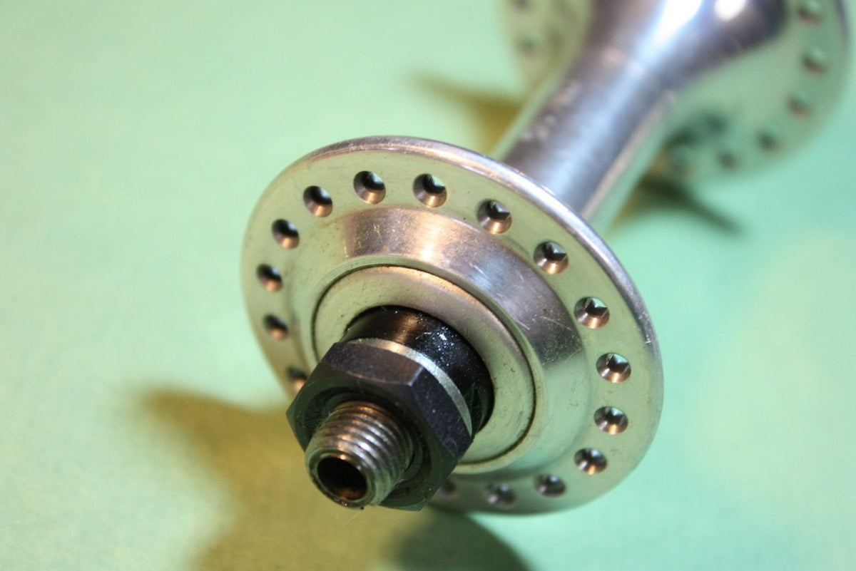 NOS O.M.A.S. Big Sliding Hubs & Skewers: 36H, Super Record Upgrade