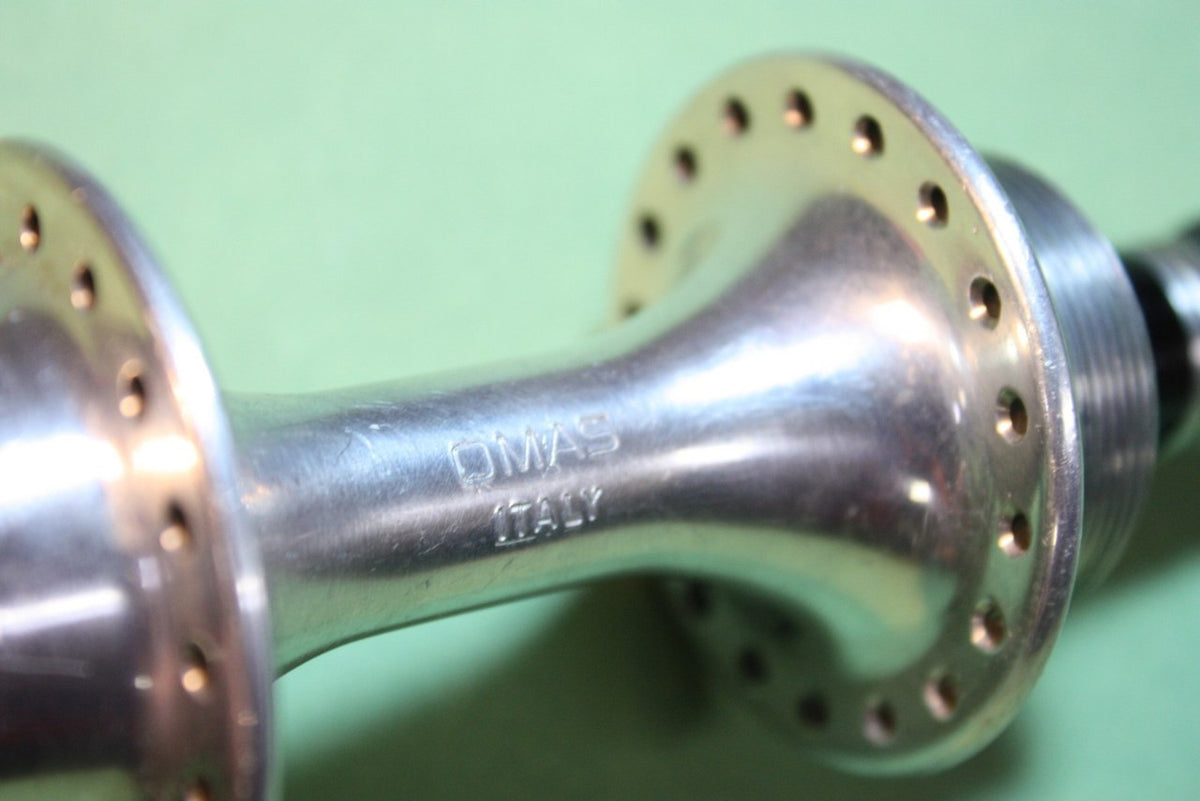 NOS O.M.A.S. Big Sliding Hubs & Skewers: 36H, Super Record Upgrade
