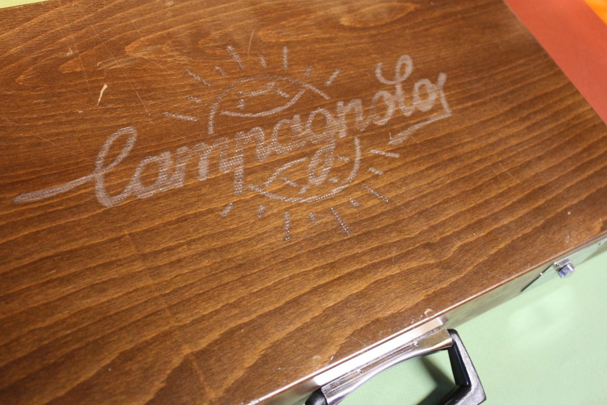 Campagnolo Freewheel Tool Kit: Wooden Box, Includes 13-23t Freewheel NOS