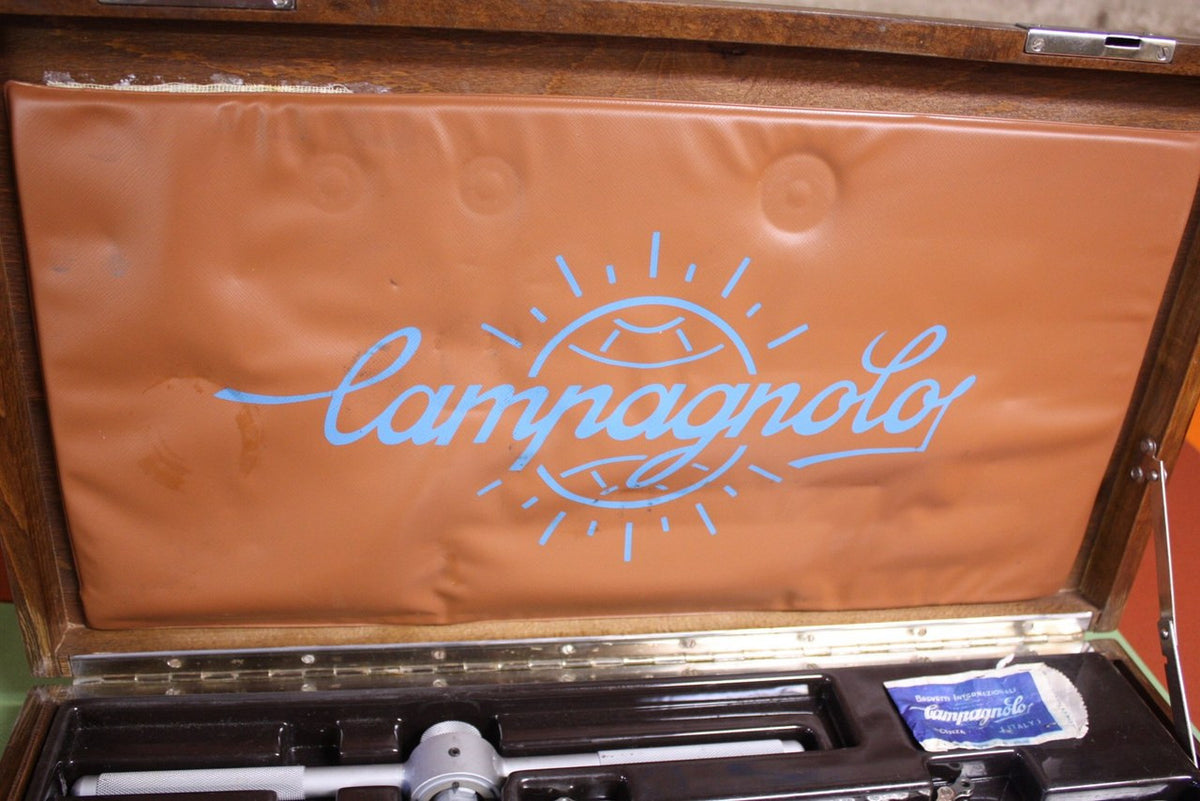Campagnolo Freewheel Tool Kit: Wooden Box, Includes 13-23t Freewheel NOS