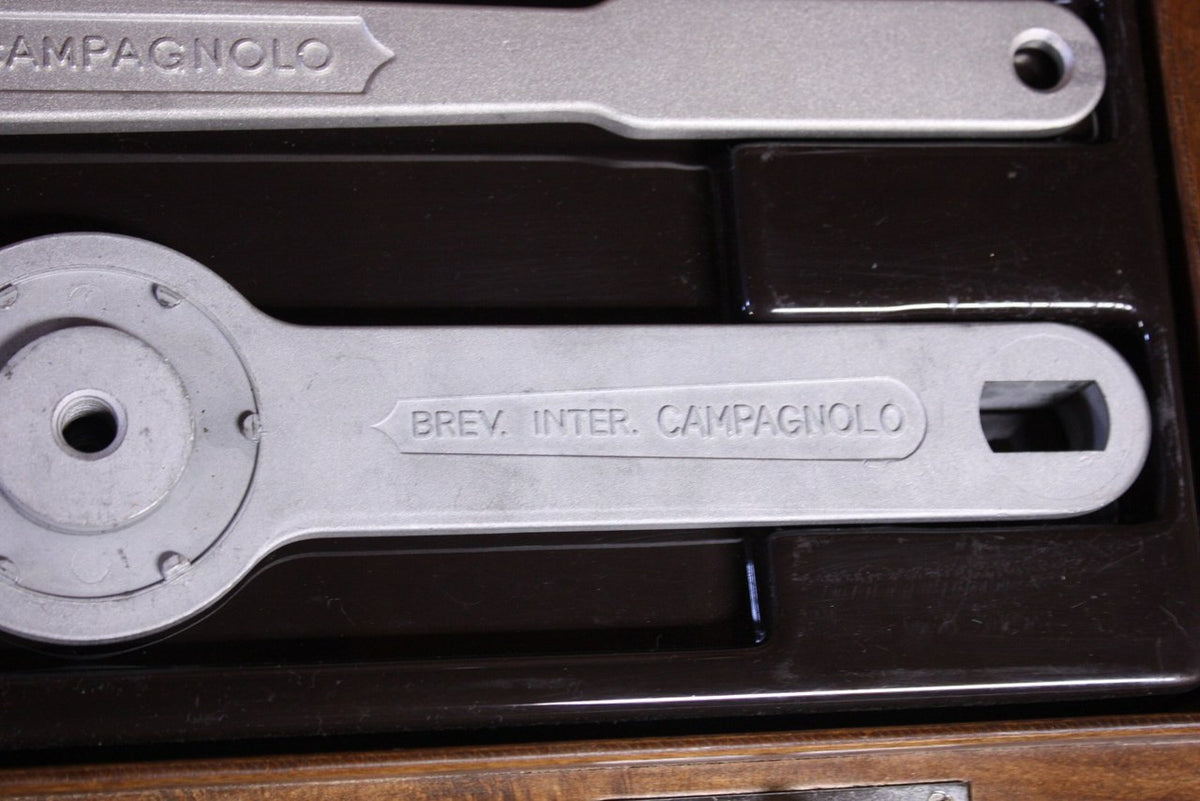 Campagnolo Freewheel Tool Kit: Wooden Box, Includes 13-23t Freewheel NOS