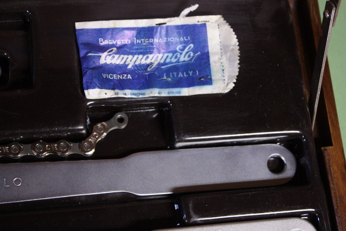Campagnolo Freewheel Tool Kit: Wooden Box, Includes 13-23t Freewheel NOS