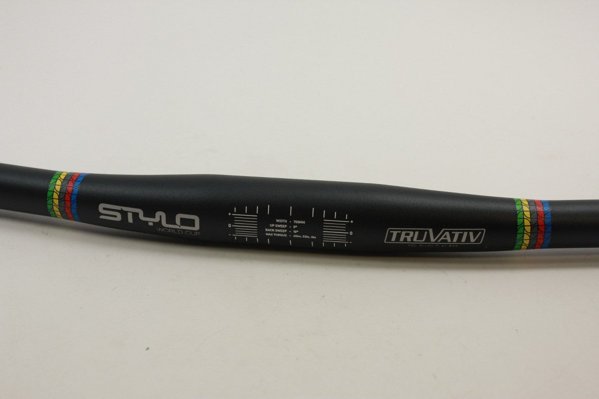 Truvativ Stylo World Cup Handlebars: Flat bar, Black, 31.8mm