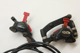 Avid Juicy Five (5) Disc Brake Set: 203mm / 185mm Rotors, Black