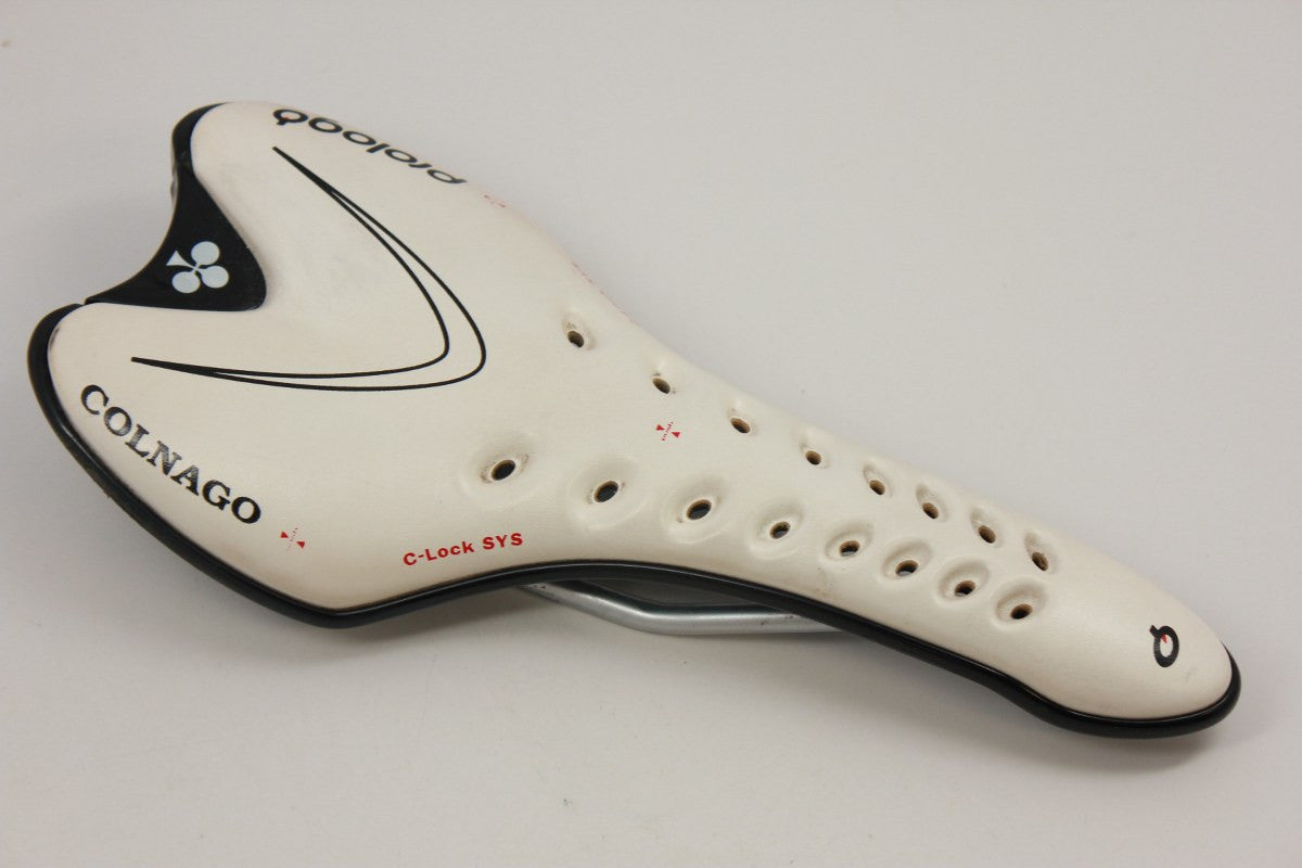 Colnago Saddle: Prologo Choice C-Lock System, White