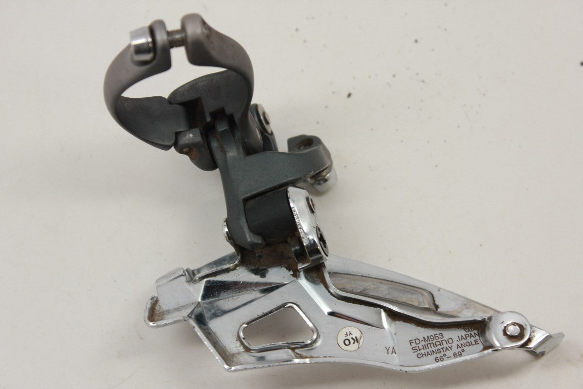 XTR FD-M953 Front Derailleur: 34.9mm Top Pull