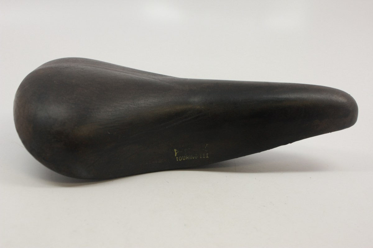 Avocet Touring III Saddle: Brown Leather
