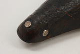 Vintage 1970's Brooks B72 Leather Saddle: Brown, Original Clamp, Nice Patina