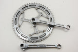 Stronglight 55 Cottered Crankset and BB: 1950's / 1960's 170mm, 52/49t
