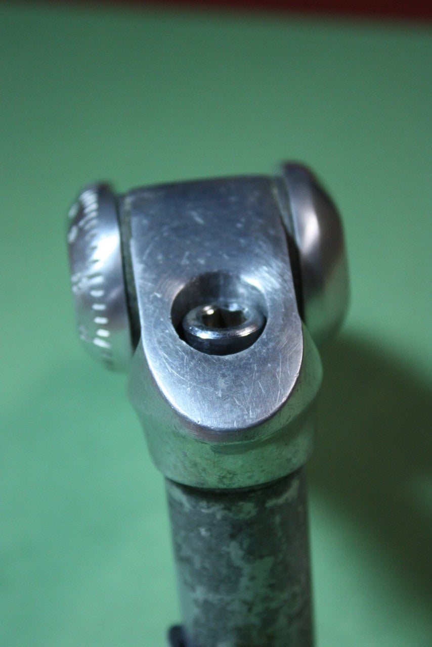 Look Ergostem Adjustable Quill Stem: Silver 26.0mm