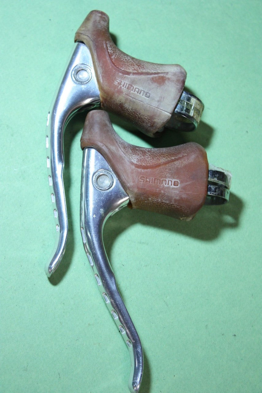 Shimano 600 EX BL-6208 Brake Levers: Non Aero, Slotted