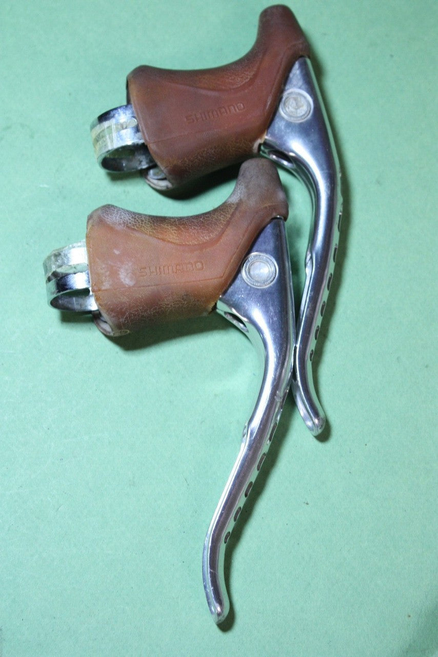 Shimano 600 EX BL-6208 Brake Levers: Non Aero, Slotted
