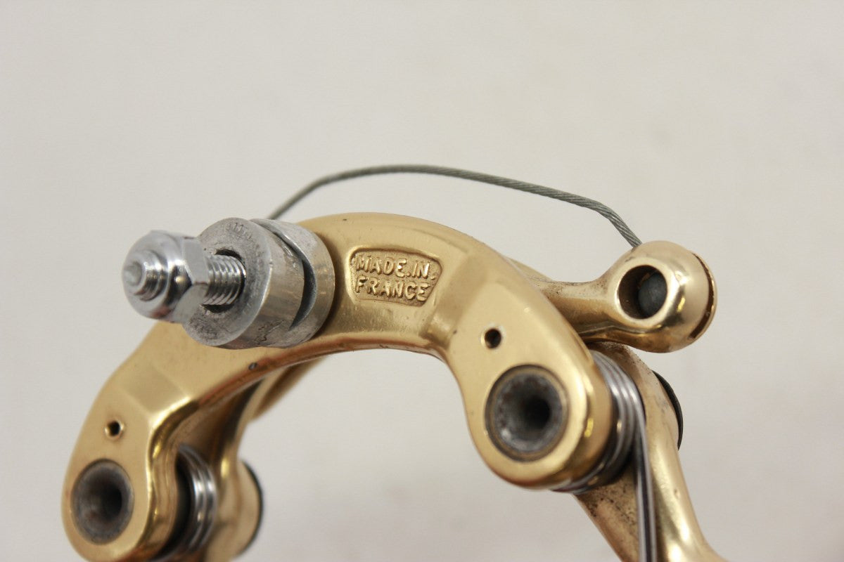 NIB/NOS Mafac Competition GT GOLD Brakeset: Centerpull - 59/49mm - Cables (F/R)