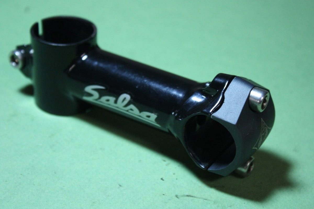 Salsa Threadless Road Bike Stem: 90mm x 26mm x 1 1/8, Zero Rise, Removable Faceplate