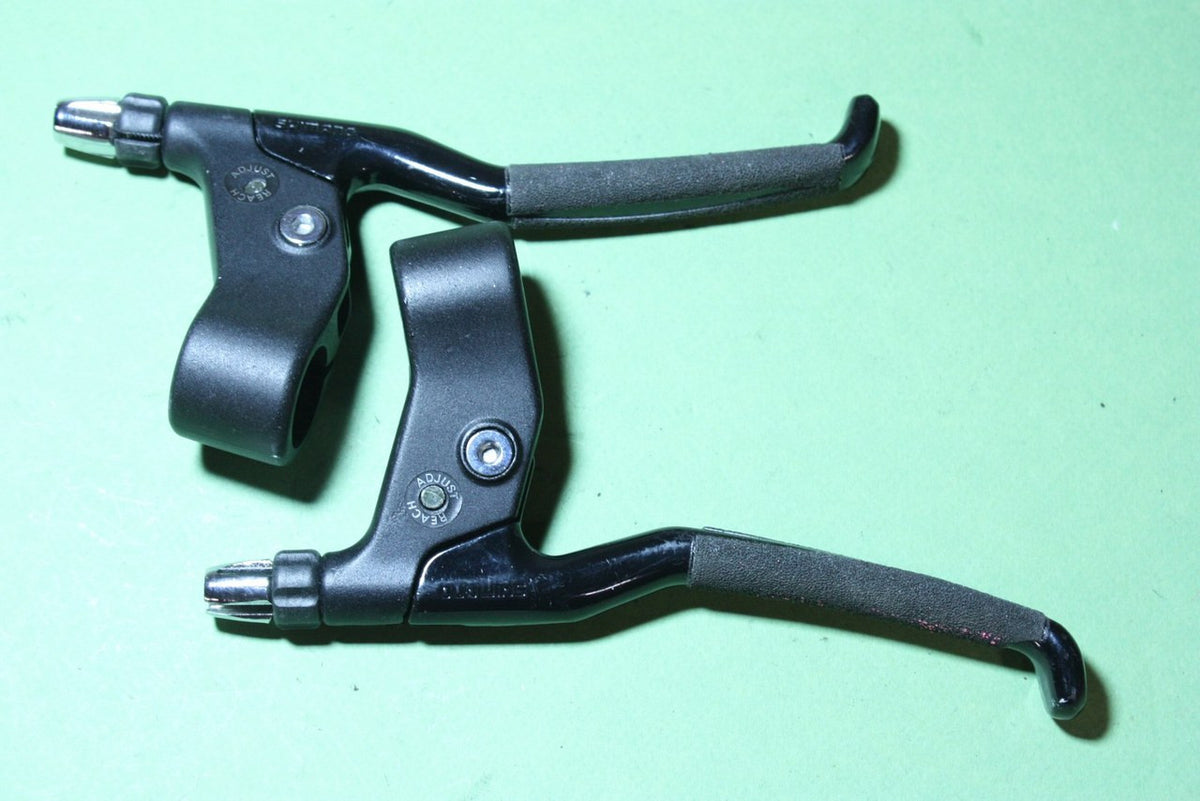 Shimano XT BL-M730 Cantilever Brake Levers: 4 Finger, Black