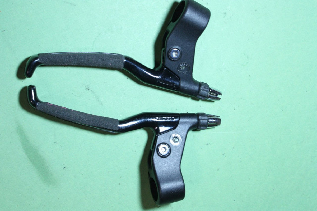 Shimano XT BL-M730 Cantilever Brake Levers: 4 Finger, Black