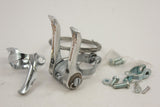 NOS Shimano 105 Golden Arrow Downtube Shifters: SL-A105, Clamp-on, w/Cable Clips & Cables