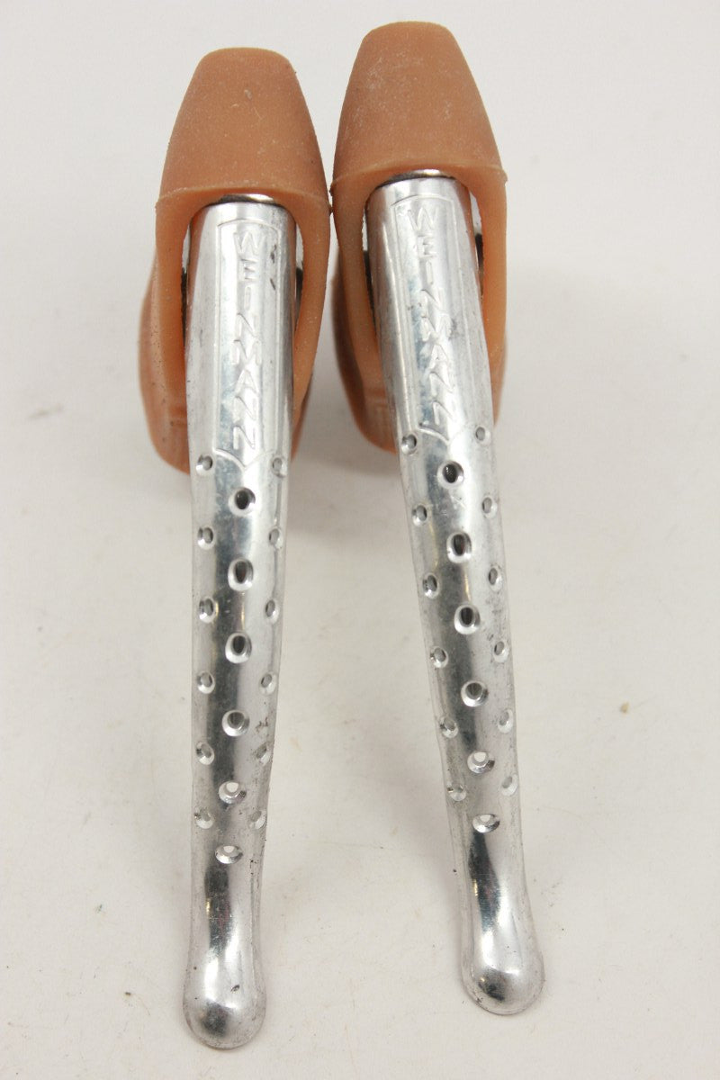 NOS Weinmann AG 185-100 Drilled Brake Levers: Non-Aero, Super Record Style