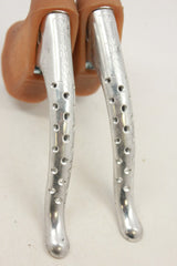 NOS Weinmann AG 185-100 Drilled Brake Levers: Non-Aero, Super Record Style