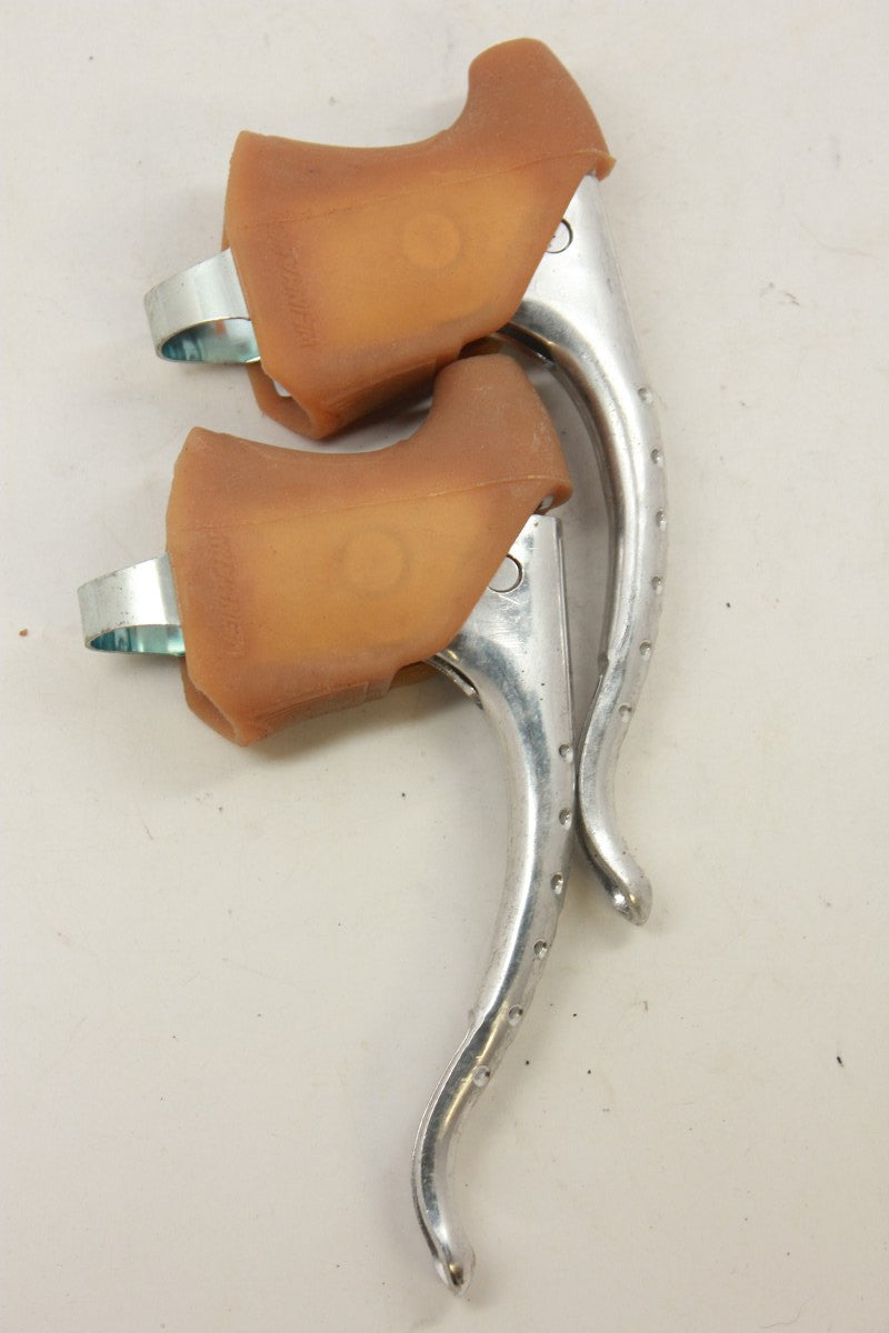 NOS Weinmann AG 185-100 Drilled Brake Levers: Non-Aero, Super Record Style