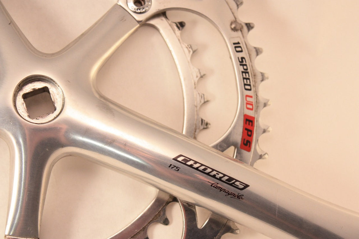 Campagnolo Chorus 10 Speed Ultra Drive Crankset: 175mm arms