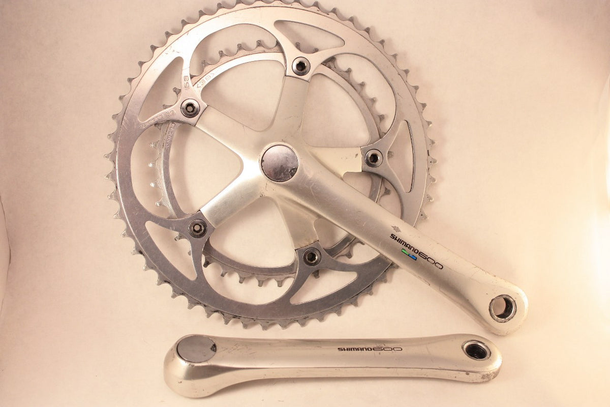 Shimano 600/Ultegra FC-6400 Tri-Color Crankset: 172.5mm