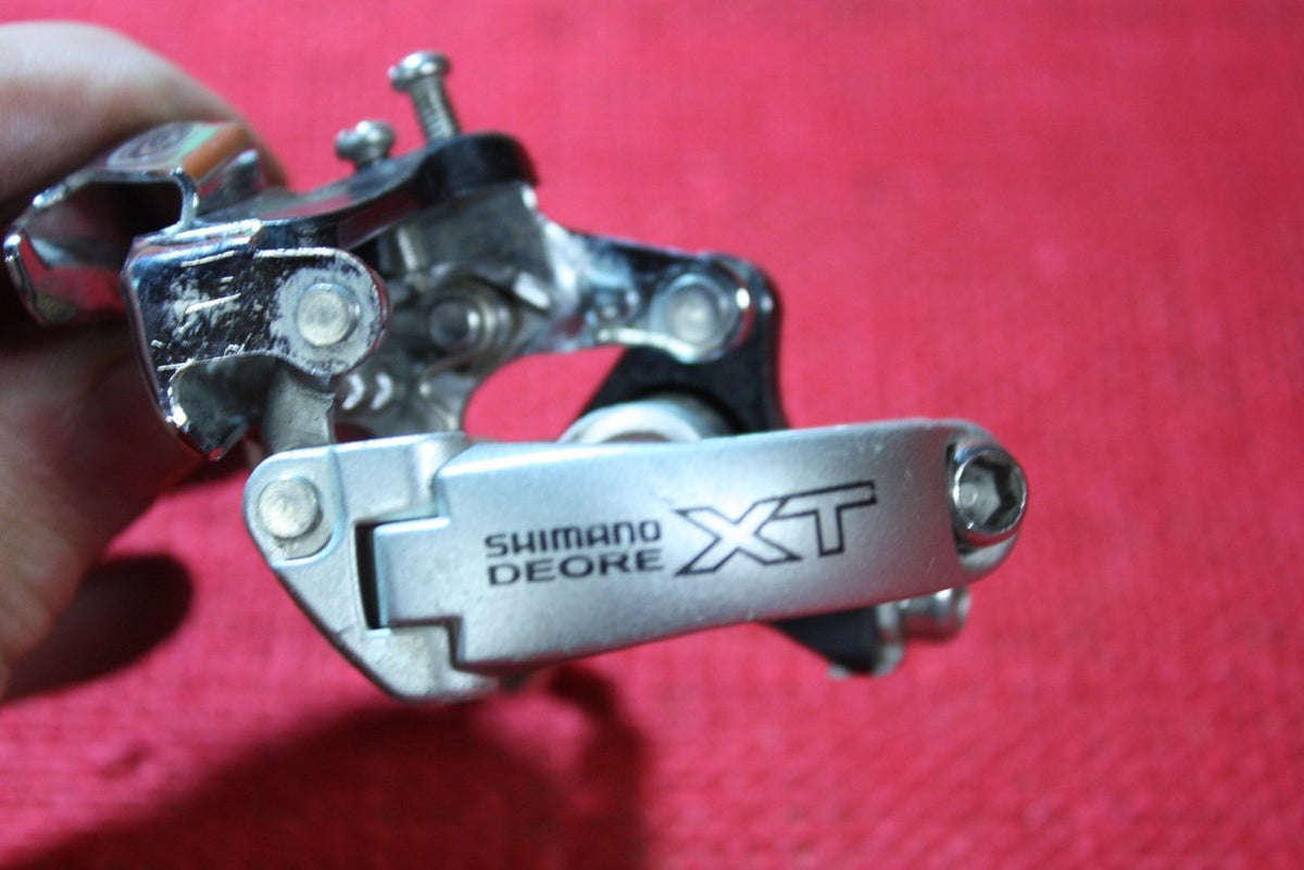 Shimano XT Front Derailleur: FD-M750, 34.9 Top Swing Top Pull