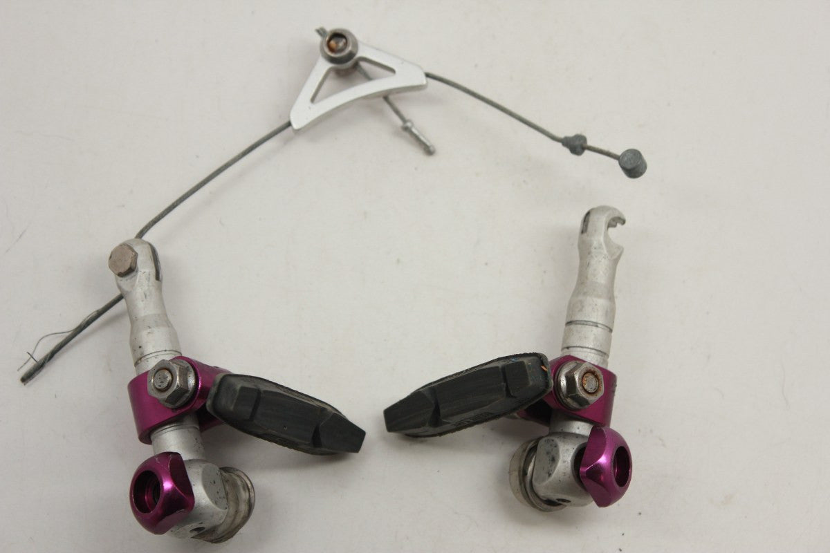 Tektro "Tri Align" Cantilever Brake: Silver / 3DV Purple