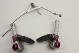 Tektro "Tri Align" Cantilever Brake: Silver / 3DV Purple