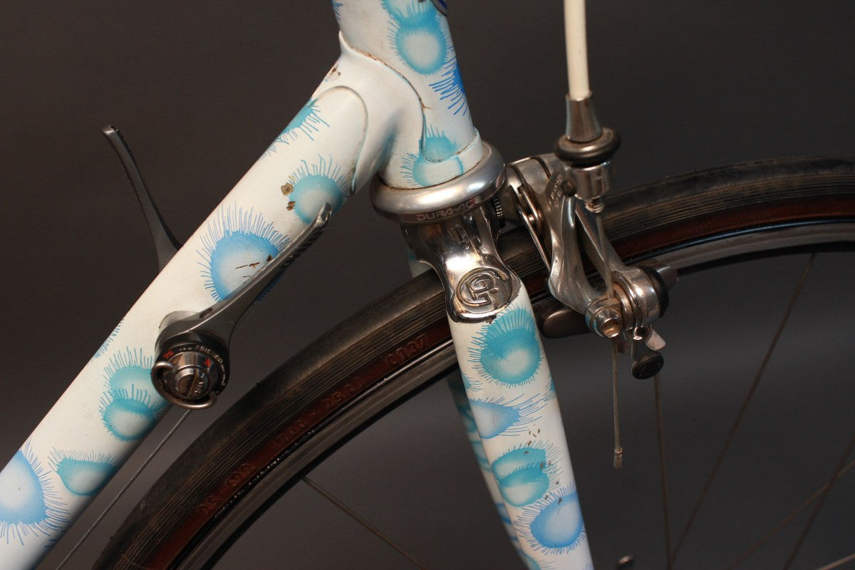 1980's Pinarello Road Bike w/Columbus Air Shaped Tubing: Prototype or Show Bike? 57cm Unique Paint