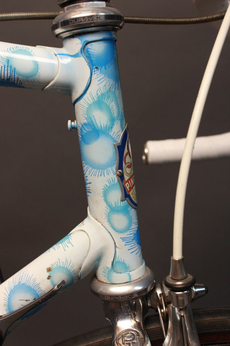 1980's Pinarello Road Bike w/Columbus Air Shaped Tubing: Prototype or Show Bike? 57cm Unique Paint