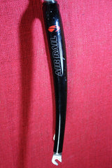 Icon Air Rail Carbon Threaded Fork: 1" Road, Black