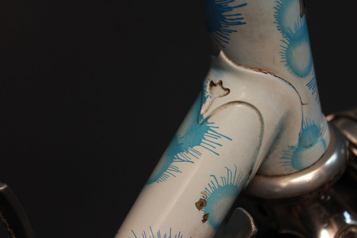 1980's Pinarello Road Bike w/Columbus Air Shaped Tubing: Prototype or Show Bike? 57cm Unique Paint