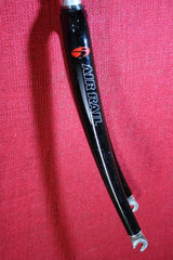 Icon Air Rail Carbon Threaded Fork: 1" Road, Black