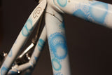 1980's Pinarello Road Bike w/Columbus Air Shaped Tubing: Prototype or Show Bike? 57cm Unique Paint