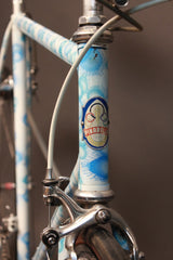 1980's Pinarello Road Bike w/Columbus Air Shaped Tubing: Prototype or Show Bike? 57cm Unique Paint