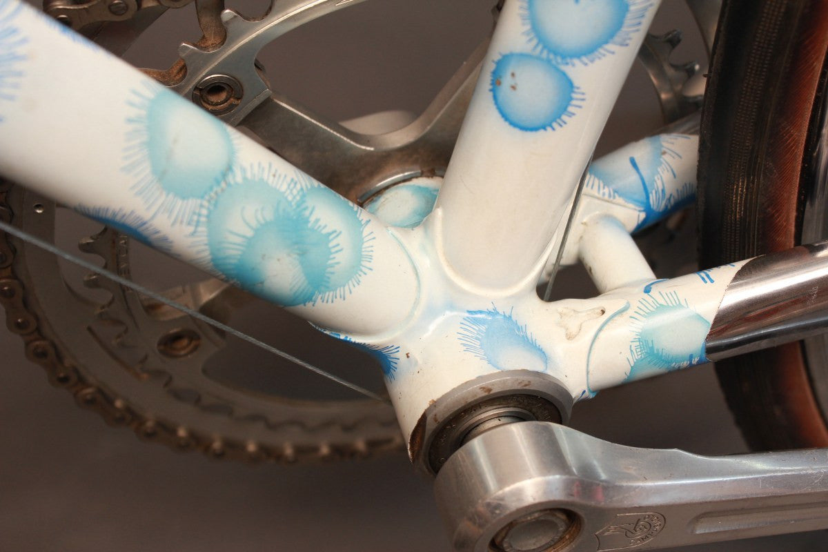 1980's Pinarello Road Bike w/Columbus Air Shaped Tubing: Prototype or Show Bike? 57cm Unique Paint