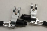 Kooka Hydraulic Brake Levers: Silver