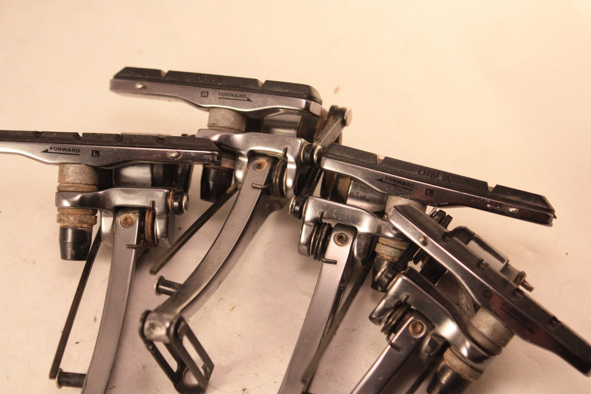 Shimano Deore XTR BR-M960 V-brake Set: Pewter!