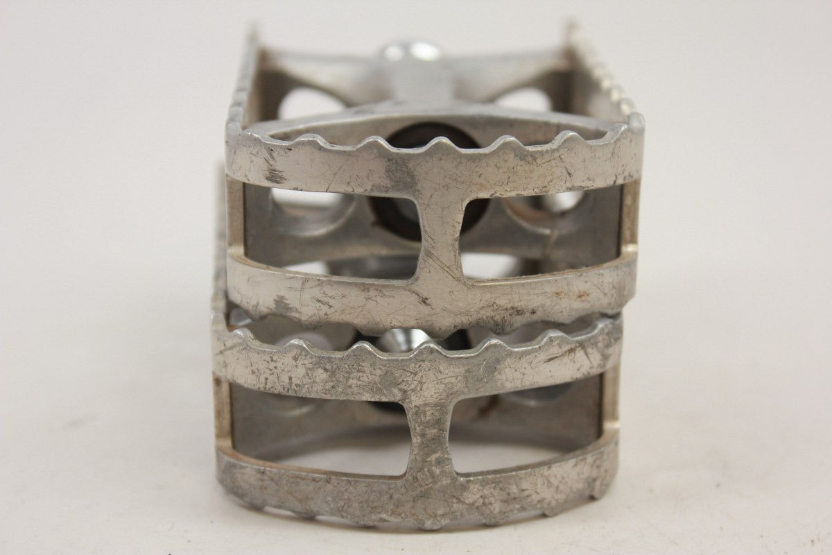 Suntour BMX Pedals: 9/16" Silver RARE