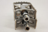 Suntour BMX Pedals: 9/16" Silver RARE