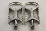Suntour BMX Pedals: 9/16" Silver RARE