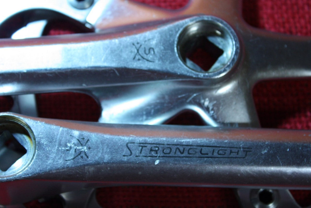 Stronglight 101 Crankset: 170mm, 52/42t Standard Double