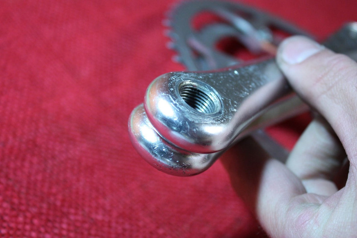 Stronglight 101 Crankset: 170mm, 52/42t Standard Double