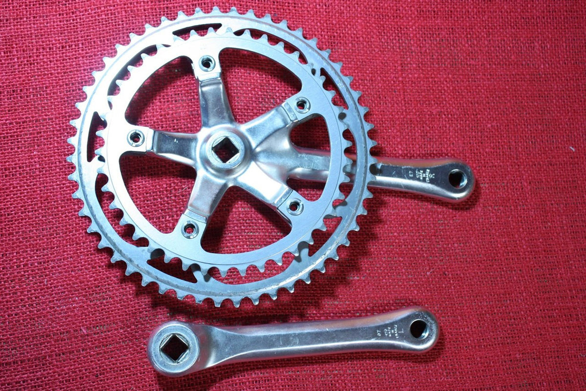 Stronglight 101 Crankset: 170mm, 52/42t Standard Double