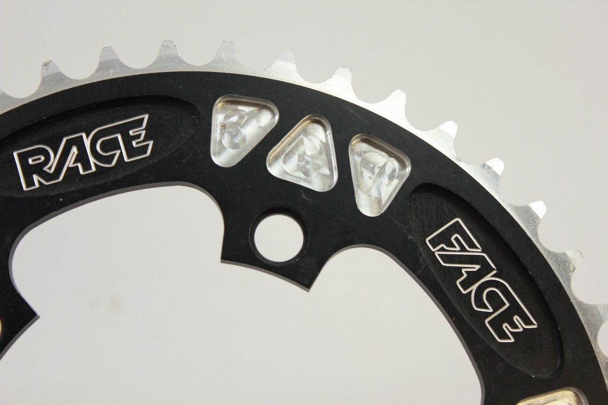 NOS 1990's Race Face DH CNC Chainring: 110mm 46t