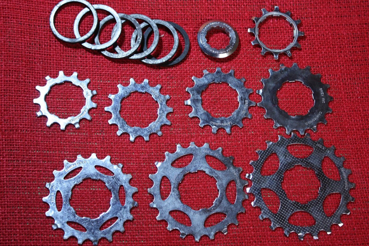 NOS Campagnolo 8 Speed Cassette w/Lockring: 12-23t, Pre EXA-Drive 1501