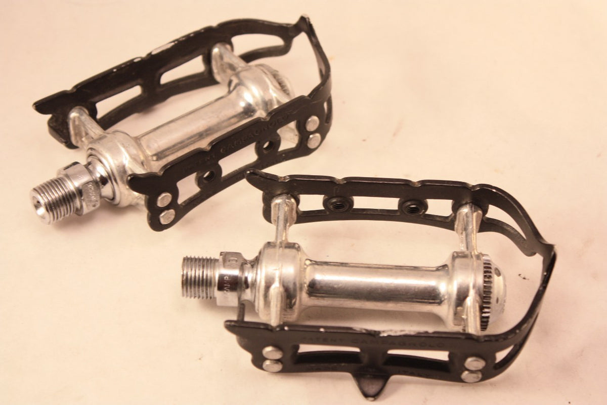 Campagnolo Record SL Superleggeri Pedals: Black Cages