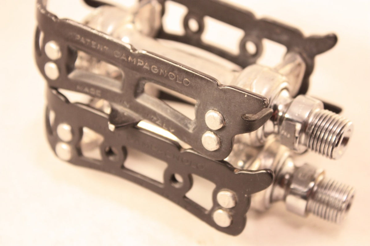 Campagnolo Record SL Superleggeri Pedals: Black Cages